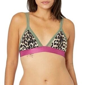 Body Glove Woman’s VI Fixed Triangle BikiniSWIMSUIT  TOP ONLY